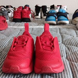 Kids Red Nike Shoes